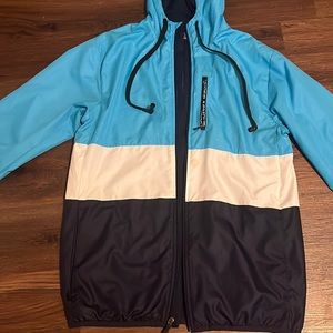 Windbreakerwith built in headphones